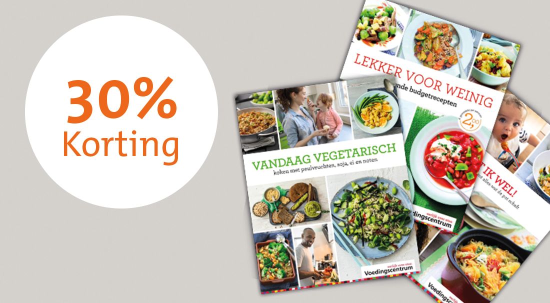 Kookboeken met korting