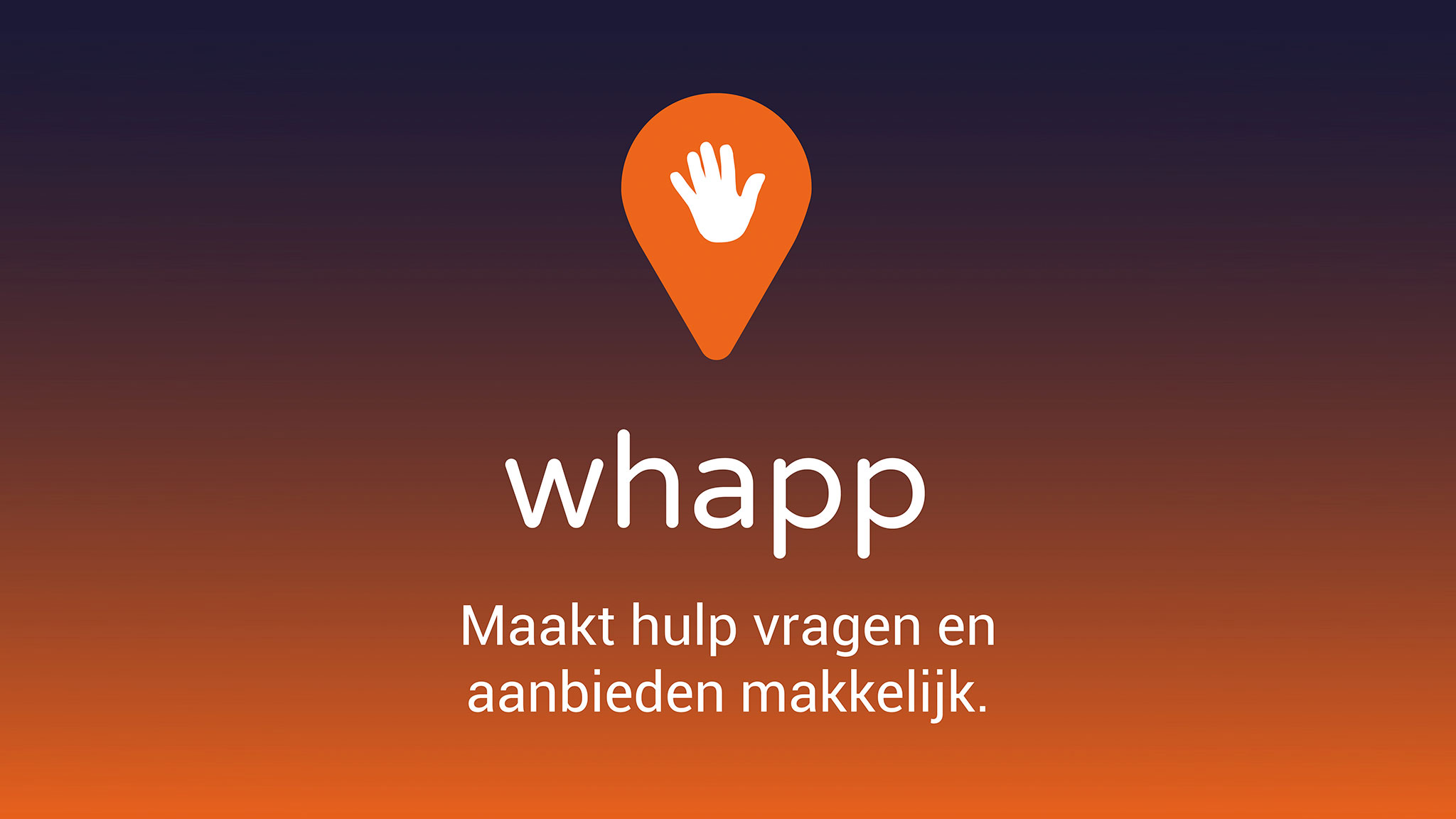 Whapp de app van WeHelpen