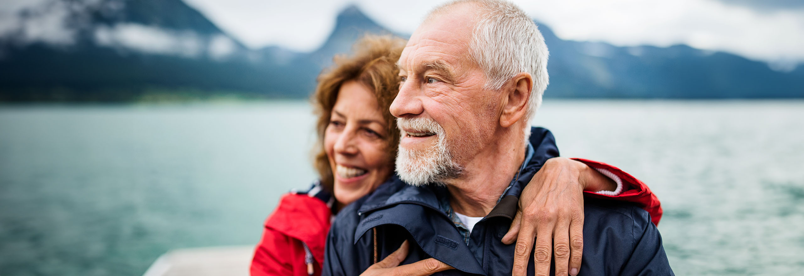 Man en vrouw op een boot